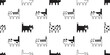 cat seamless pattern polka dot kitten calico vector breed neko cartoon pet tile background repeat wallpaper animal doodle illustration design scarf isolated