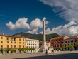© Marco Taliani - The obelisk in Piazza Aranci square, Massa, Italy, on a sunny day
