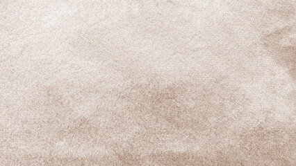 beige gold velvet background or velour flannel texture made of cotton or wool with soft fluffy velve