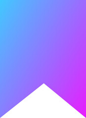 Poster - Bookmark icon in gradient colors. Favorite signs illustration.