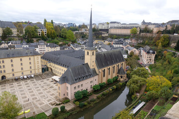 Poster - Johanneskirche in Luxemburg