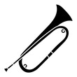 bugle glyph icon
