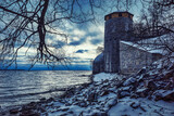 Fototapeta Na ścianę - Scenic landscape and winter photography of Kingston Ontario and Old Fort Henry including scenery from the surrounding area of rural and urban Frontenac county in Ontario Canada.