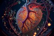 cardiovascular system virtual representation with Generative AI technology
