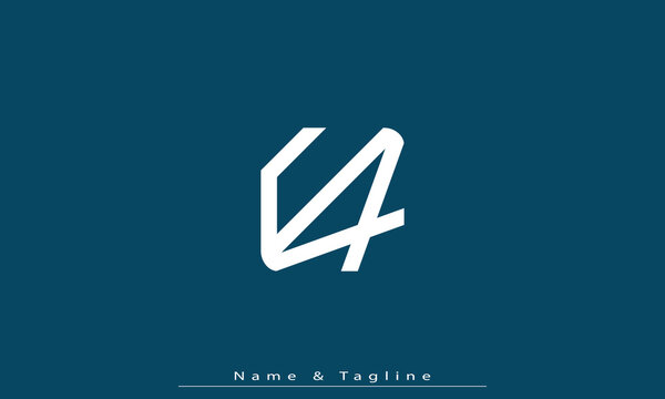 Alphabet letters Initials Monogram logo UX , XU