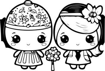 children, icon, fantasy, abstract, animal, Fabelwesen, logo, kawaii, flower, marches, happy, child, kids, coloring page, cartoon, comic, fox, astronaut, wedding, fantasy, gaming, nerd, show, she, cute