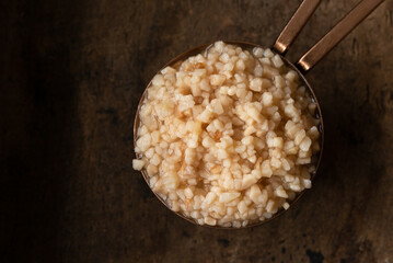 Wall Mural - Minced Garlic in a Teaspoon