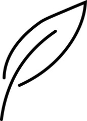 Poster - Feather Line Icon. Perfect for stores, internet shops, UI, design, articles, books