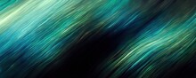 Black Green Blue Texture Background. Gradient. Dark And Light Petrol Color. Elegant Matte Background