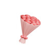 © Witch - valentine flower bucket 3d Illustration