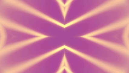 Aufkleber - Motion of bright yellow rays of light. 3d rendering seamless loop animation 4K