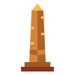 obelisk flat icon style