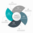 © Khvost - Infographic design template with place for your data. Vector illustration.