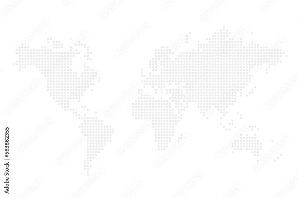 World map dotted background Stock Vector | Adobe Stock