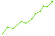 © Photix Studio - Green zigzag line chart graph png file type