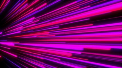 Poster - Fast speed lines. Computer generated 3d render