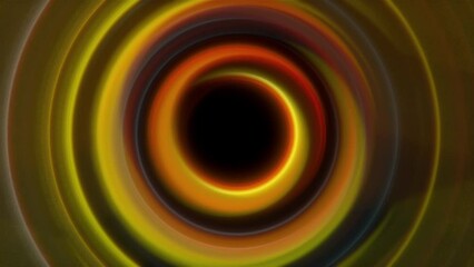 Poster - Radial neon lines. Computer generated 3d render