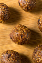 Wall Mural - Homemade Chocolate Oatmeal Energy Balls