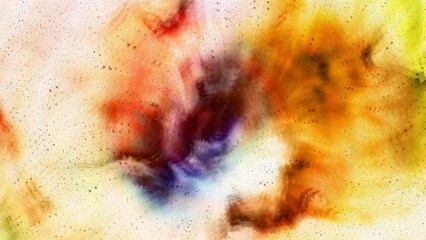 Poster - Nebula, Cosmic space and stars, blue cosmic abstract background. Elements of this image furnished by NASA. Loop Animation