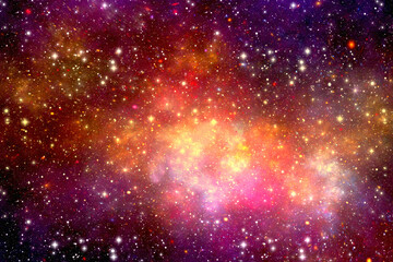 Wall Mural - Cosmic nebulosity background  - starry sky interstellar backdrop - universe galaxy stars continuum 