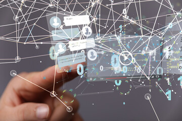 Wall Mural -  - connection
