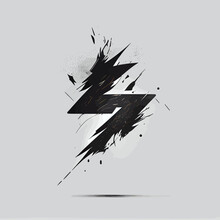 Logo, Lightning Bolt Icon