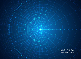 Abstract big data visualization