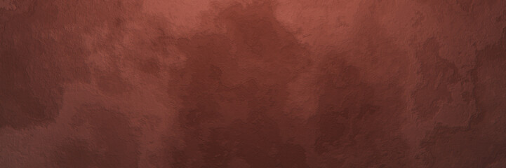 Wall Mural - Red soil wall background. Weathered rock surface texture.