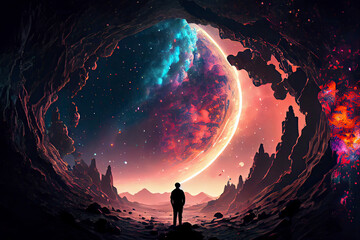 Wall Mural - our unique universe