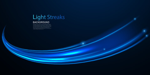 Wall Mural - beautiful abstract light line effect design vector illustration can be isolated from transparent bac