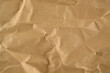 Papel para embalajes de color marrón arrugado, recurso gráfico