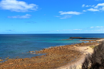 Wall Mural - beach and sea in Adelaide, Australia 