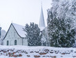 Kirche in Flintbek, Schleswig-Holstein, Deutschland