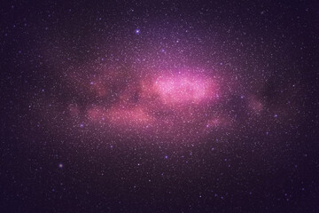 Sticker - night starry sky. milky way, stars and nebula. .space vector background