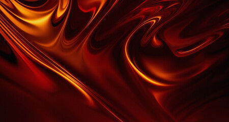 Wall Mural - Red luxury metallic fabric smooth background