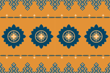 Wall Mural - Ethnic geometric folklore ornament concept. Ethnic vector textile. Seamless ethnic pattern. Seamless abstract geometric pattern. 
Design for wallpaper,carpet, wrapping,cover,fabric,clothing