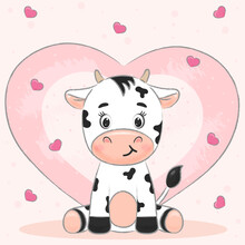 Cow Valentine Card Free Stock Photo - Public Domain Pictures