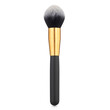 Professional makeup brush closeup isolated on transparent background	
