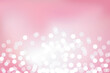Pink  bokeh light background for wedding and celebation