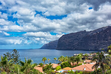High Cliffs Of Los Gigantos On The Island Of Tenerife (Spain)