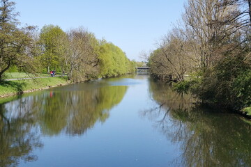 Canvas Print - Nidda bei Frankfurt