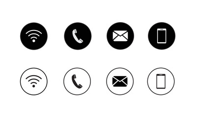 set of icons for web