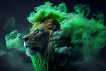 Green Smoke Lion, Generative AI