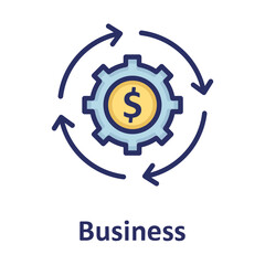 Wall Mural - Affiliate, business Vector Icon
