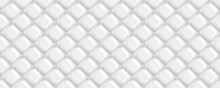 Seamless Subtle White Diamond Tufted Upholstery Pattern Transparent Background Texture Overlay. Abstract Soft Puffy Quilted Sofa Cushions Or Headboard Displacement, Bump Or Height Map. 3D Rendering.