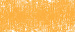 Orange brush background. Orange ink splash on backdrop. Brush stroke background for wallpaper, paint splatter template, dirt banner, watercolor design, dirty texture. Trendy brush background, vector