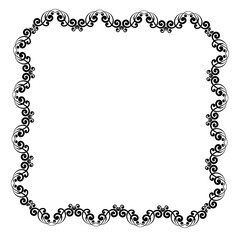 frames in vintage style with elements of ornament, art, pattern, background, texture