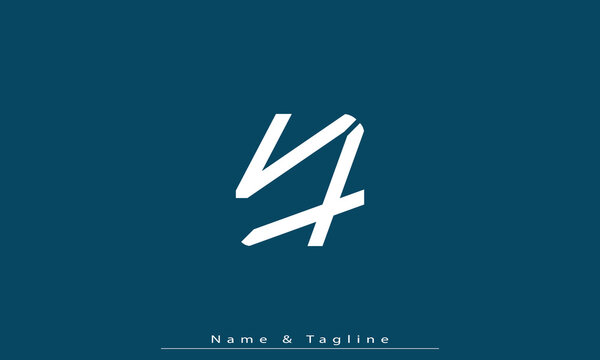 Alphabet letters Initials Monogram logo VX , XV