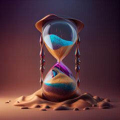Poster - Beautiful abstract illustrations Puzzle  on a background. 