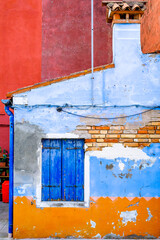 Wall Mural - typical old window in italy